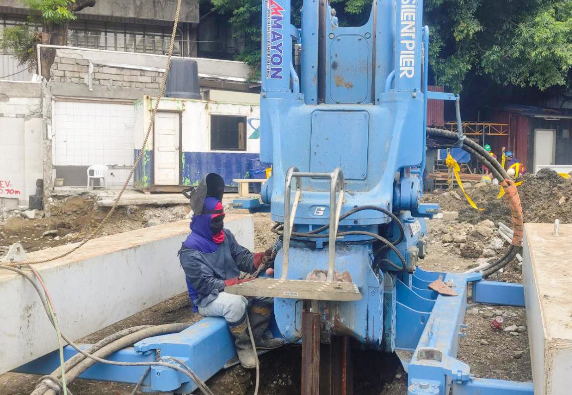 Sheet Piling Works at PGH Multispecialty Building Project