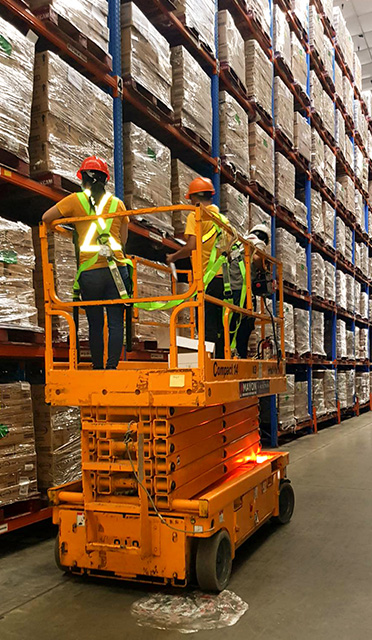 Scissor Lifts for Logistics and Storage Operations Industry